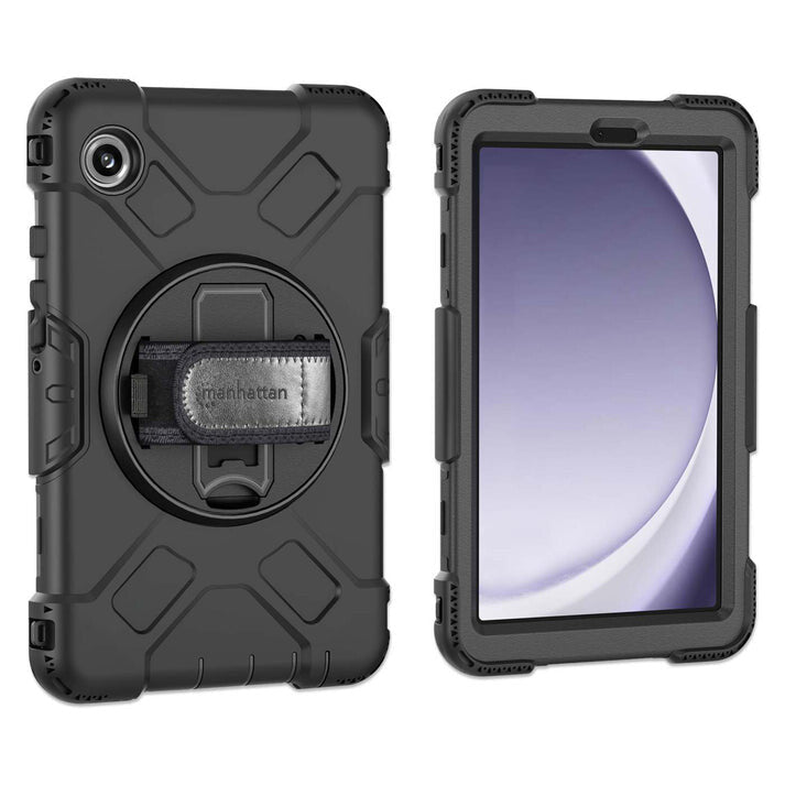 Manhattan 996525 estuche para tablets 22.1 cm (8.7") Carcasa rígida Negro