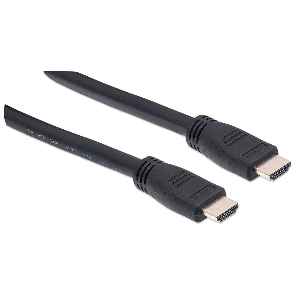 Manhattan Cable HDMI de alta velocidad con Ethernet, para pared