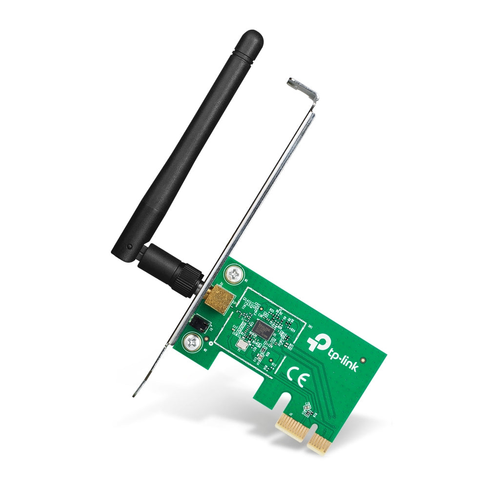 Tarjeta de Red Wi-Fi PCIe TP-Link TL-WN781ND N150 150Mbps 2.4GHz Antena Desmontable