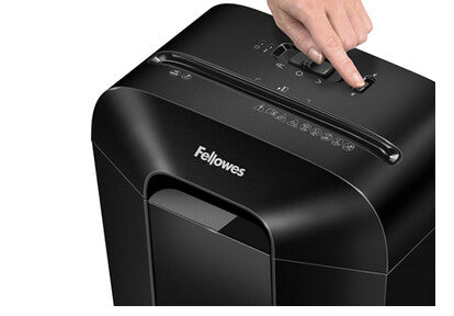 Fellowes LX50 trituradora de papel Trituración cruzada 22 cm Negro