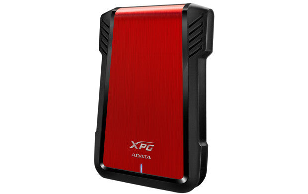 ADATA EX500 Cubierta de disco duro/SSD Negro, Rojo 2.5"