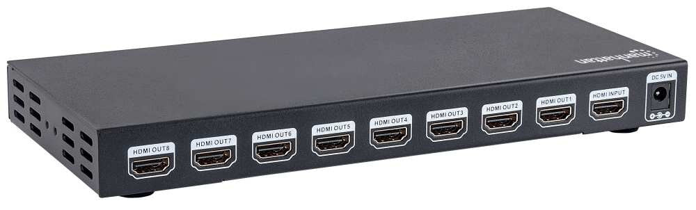 Manhattan Splitter HDMI 4K de 8 puertos