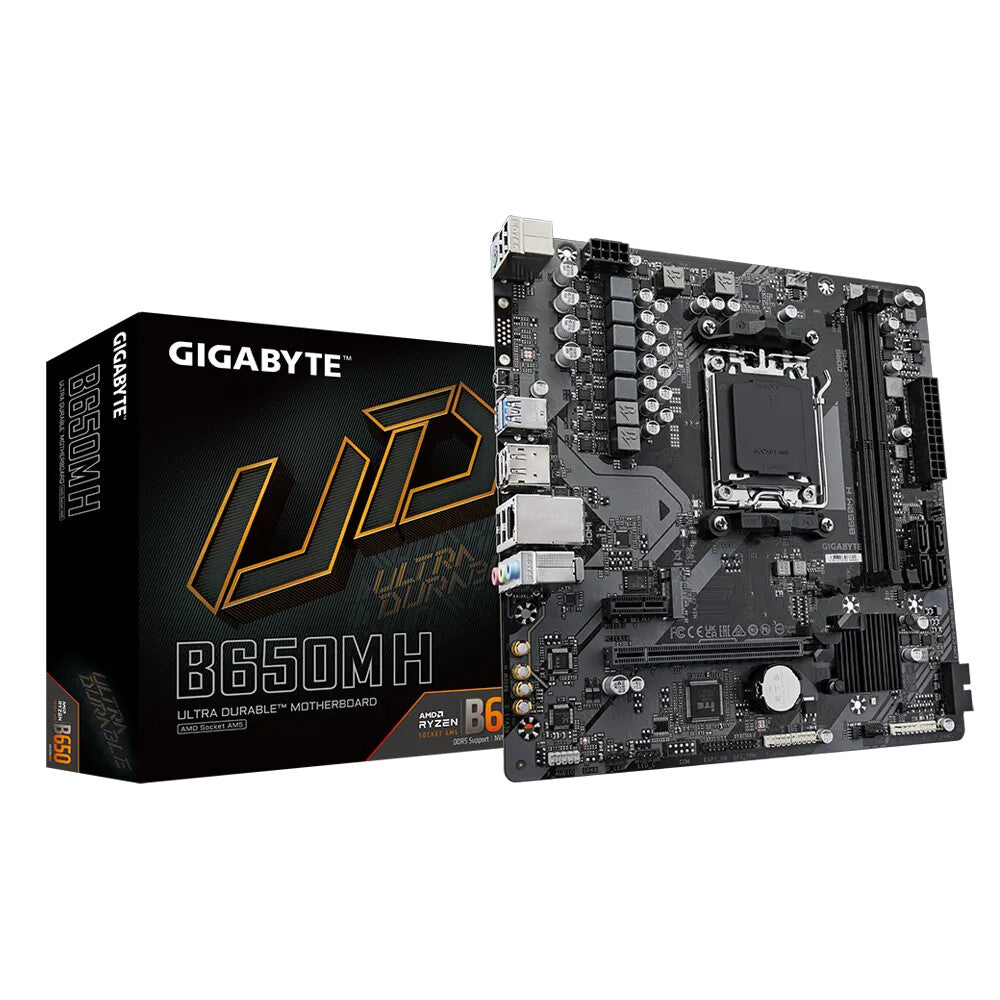 GIGABYTE B650M H placa base AMD B650 Enchufe AM5 Micro ATX