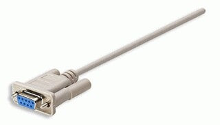 Manhattan 314770 cable serial Gris 1.8 m DB-9 DB-25