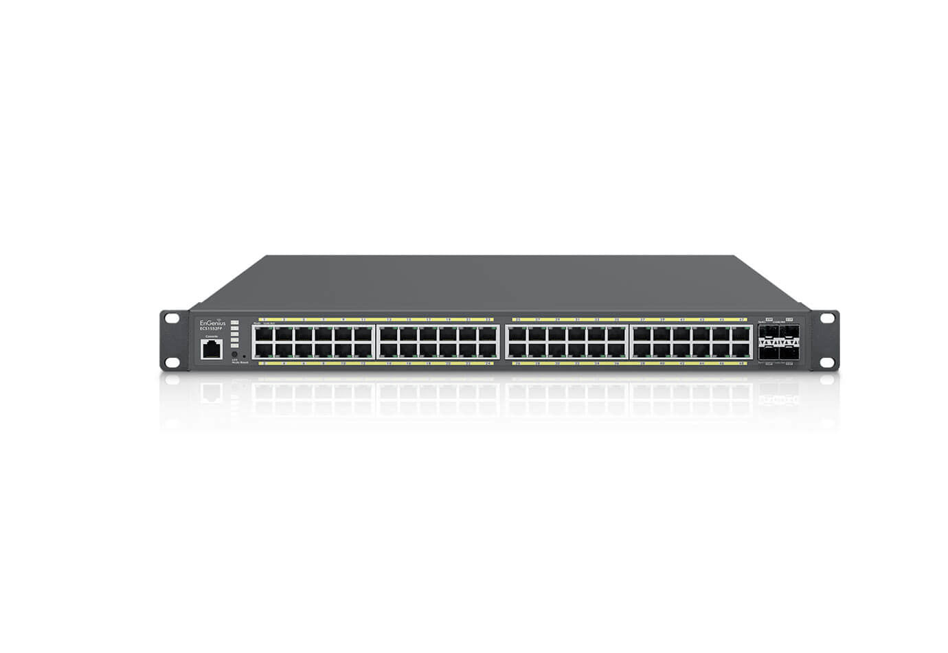 Switch Poe de 48 Puertos Gigabit y 4 Puertos SFP, Administrable en la Nube, Hasta 740 W, Capa 2, Soporta PoE+ 802.3  at/af
