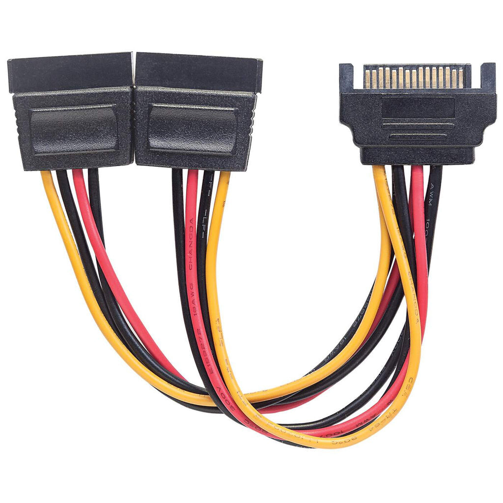 Manhattan Cable Y de alimentación SATA