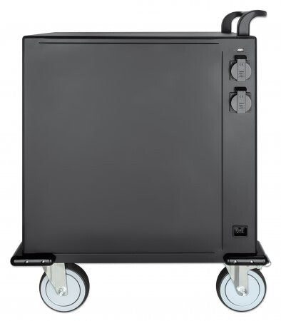 Manhattan 716000 carrito o armario de dispositivo portátil Carrito de manejo de dispositivos portátiles Negro