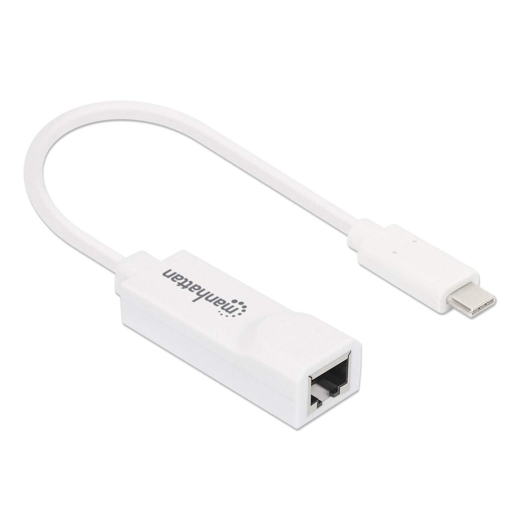 Manhattan Adaptador de USB Tipo C a Red Gigabit