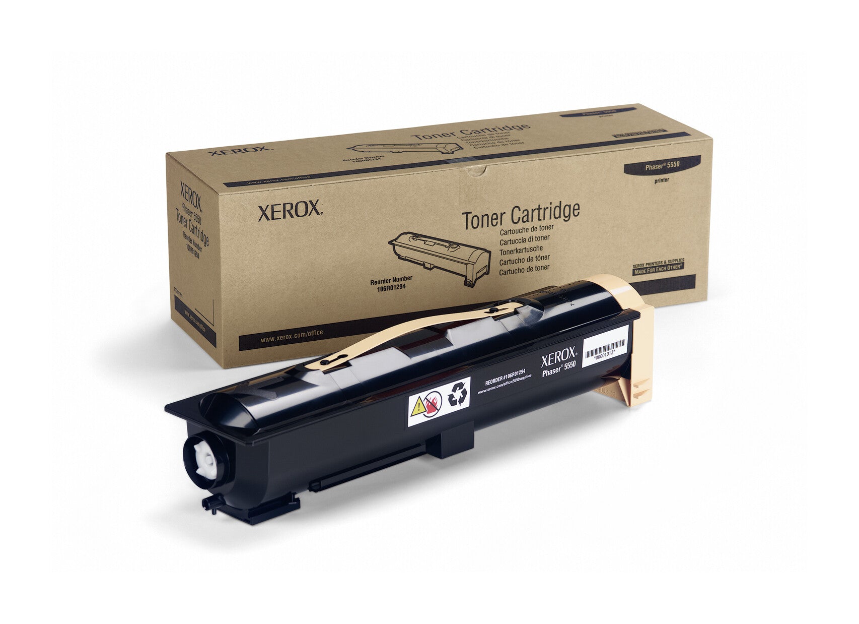 Xerox 106R01294 cartucho de tóner Original Negro
