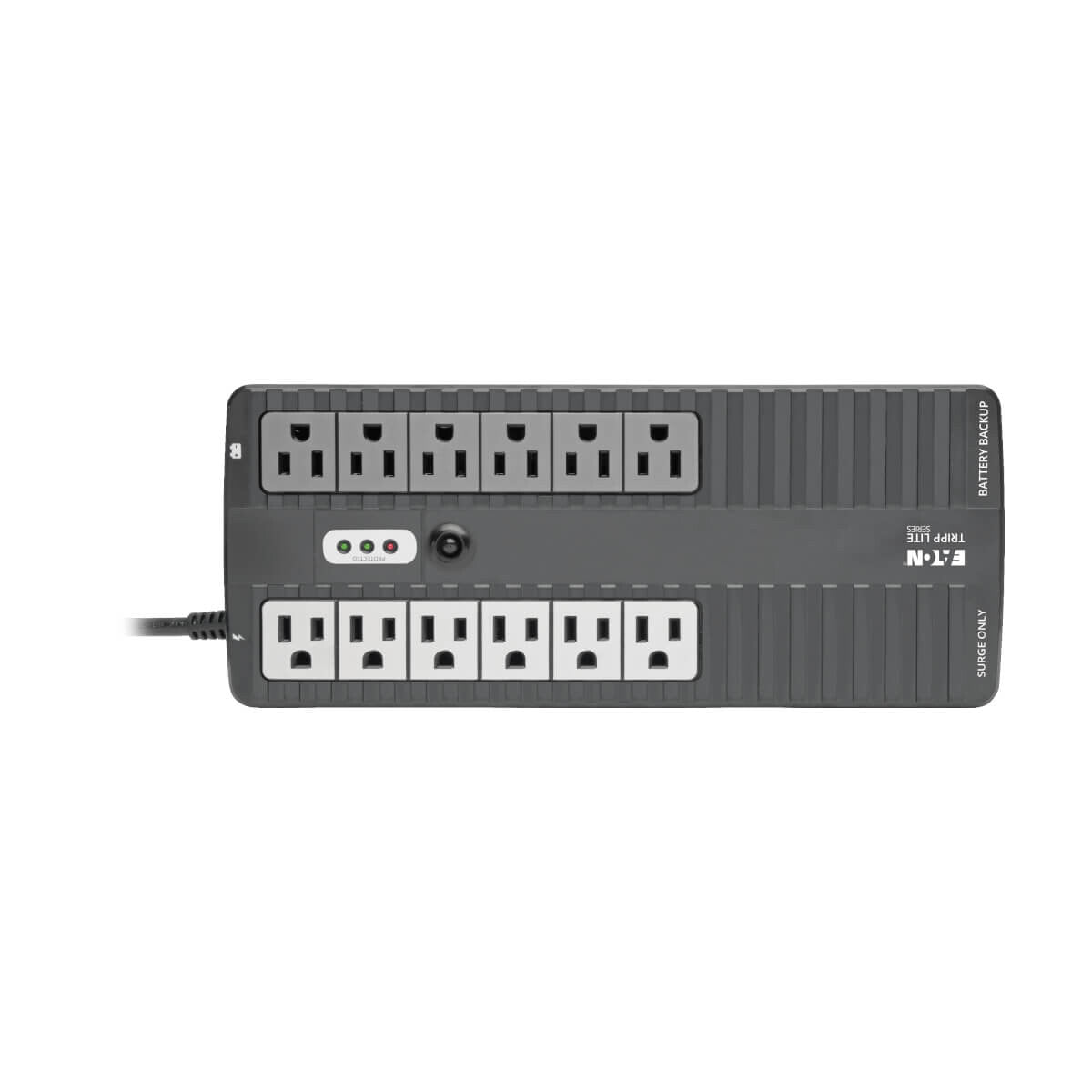 Tripp Lite INTERNET900U UPS Standby de 900VA 480W - 12 Tomacorrientes NEMA 5-15R, 120V, 50Hz / 60Hz, Clavija 5-15P, ENERGY STAR, Instalación en Pared o Escritorio