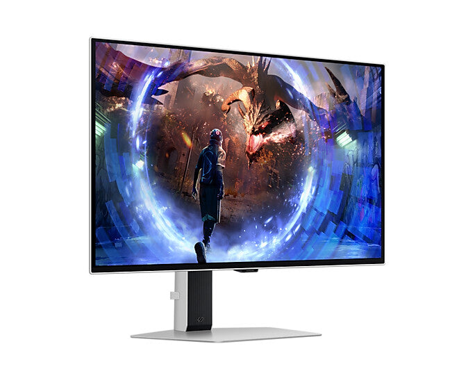 Samsung LS27DG600SL monitor de computadora 68.6 cm (27") 2560 x 1440 Pixeles Quad HD OLED Plata