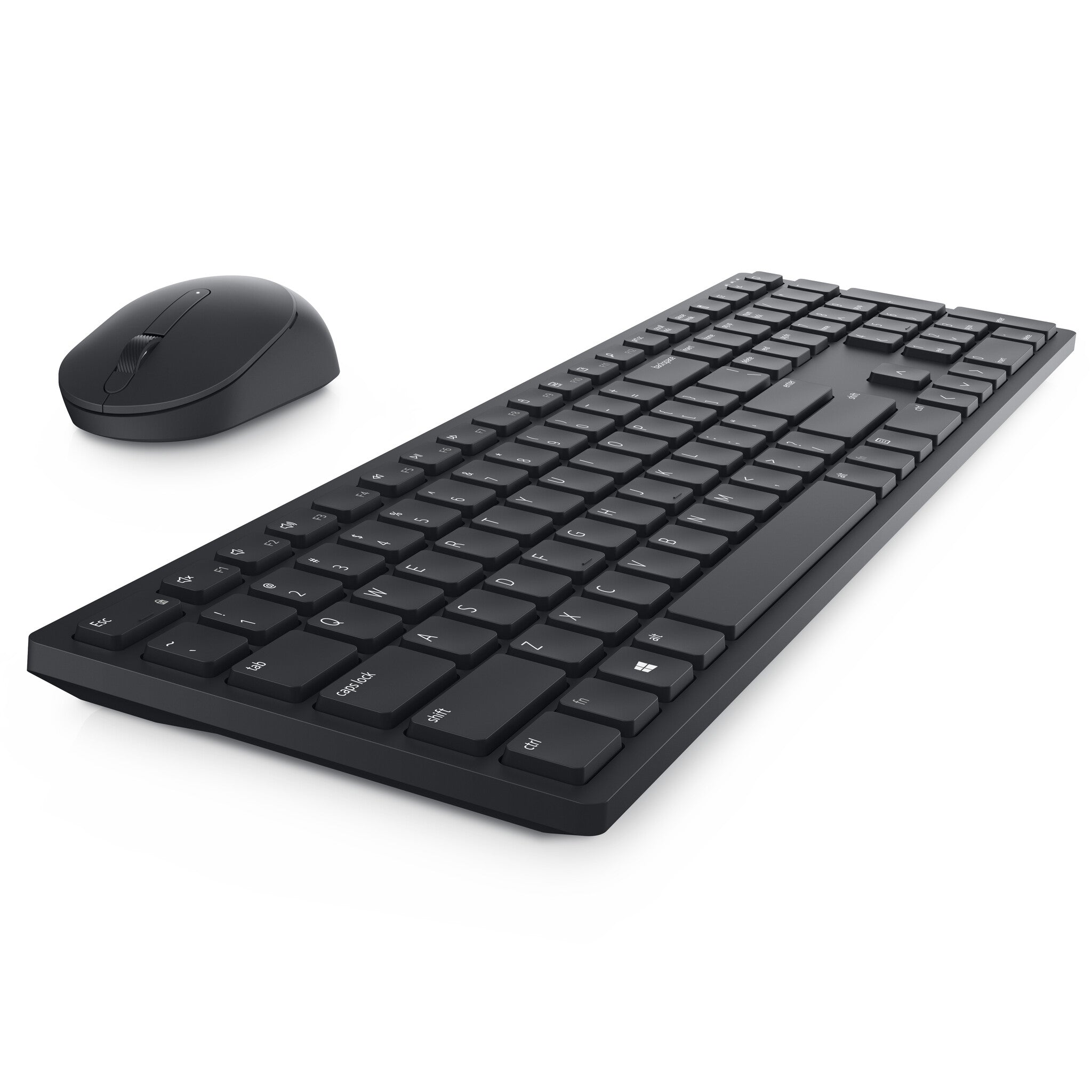 DELL KM5221W teclado Ratón incluido Oficina RF inalámbrico QWERTY Internacional de EE.UU. Negro