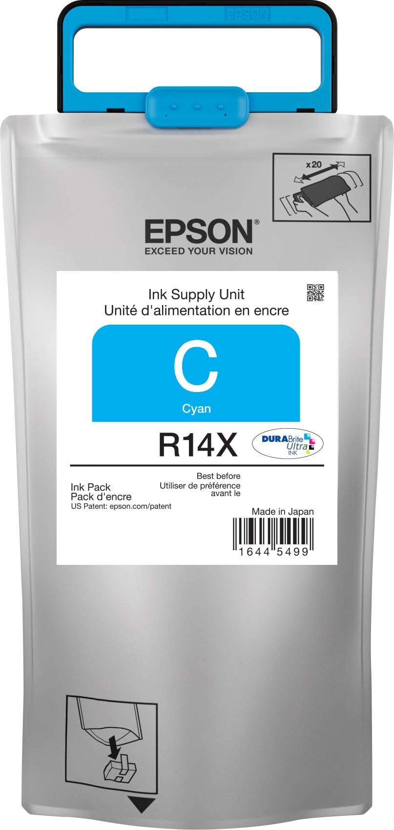Epson R14X cartucho de tinta Original Cian