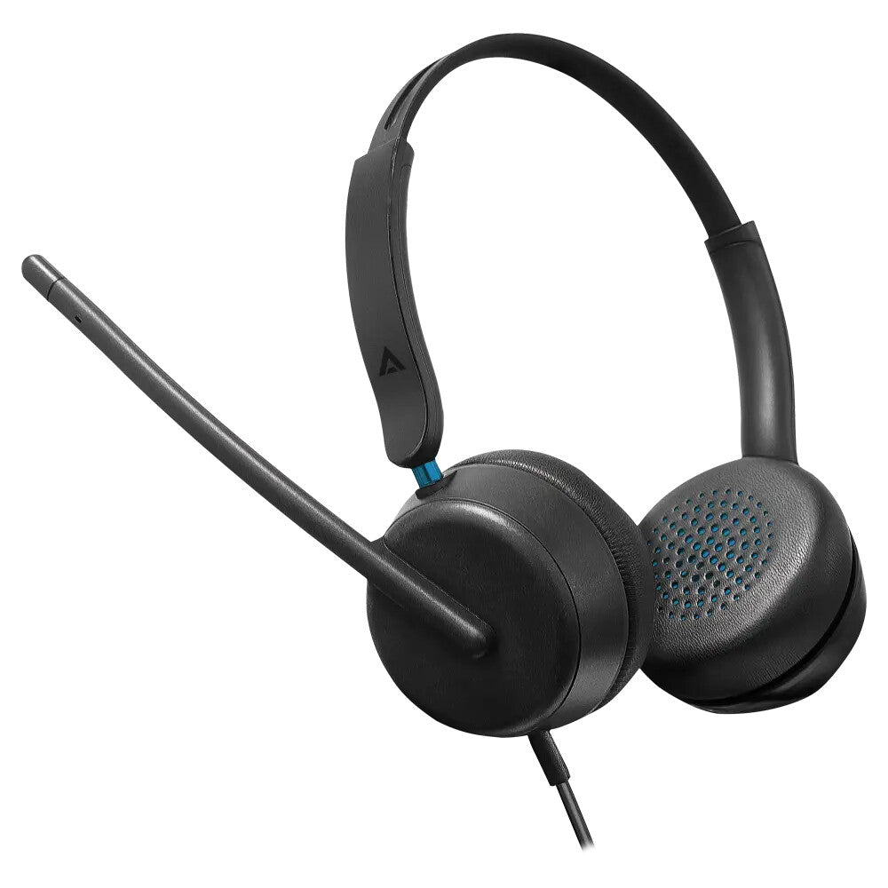 Acteck AC-942942 audífono y auriculare Auriculares Alámbrico Diadema Oficina/Centro de llamadas USB tipo A Negro