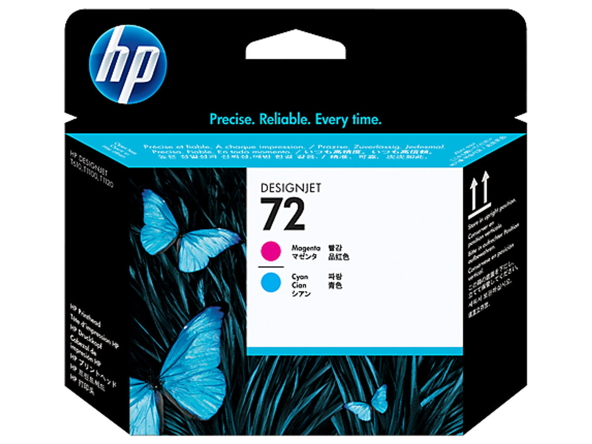 HP Cabezal de impresión DesignJet 72 magenta y cian