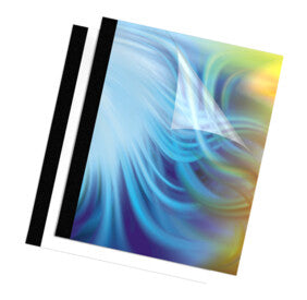Fellowes Thermal Presentation Cover - 240 Sheet, Black Plástico Negro 10 pieza(s)