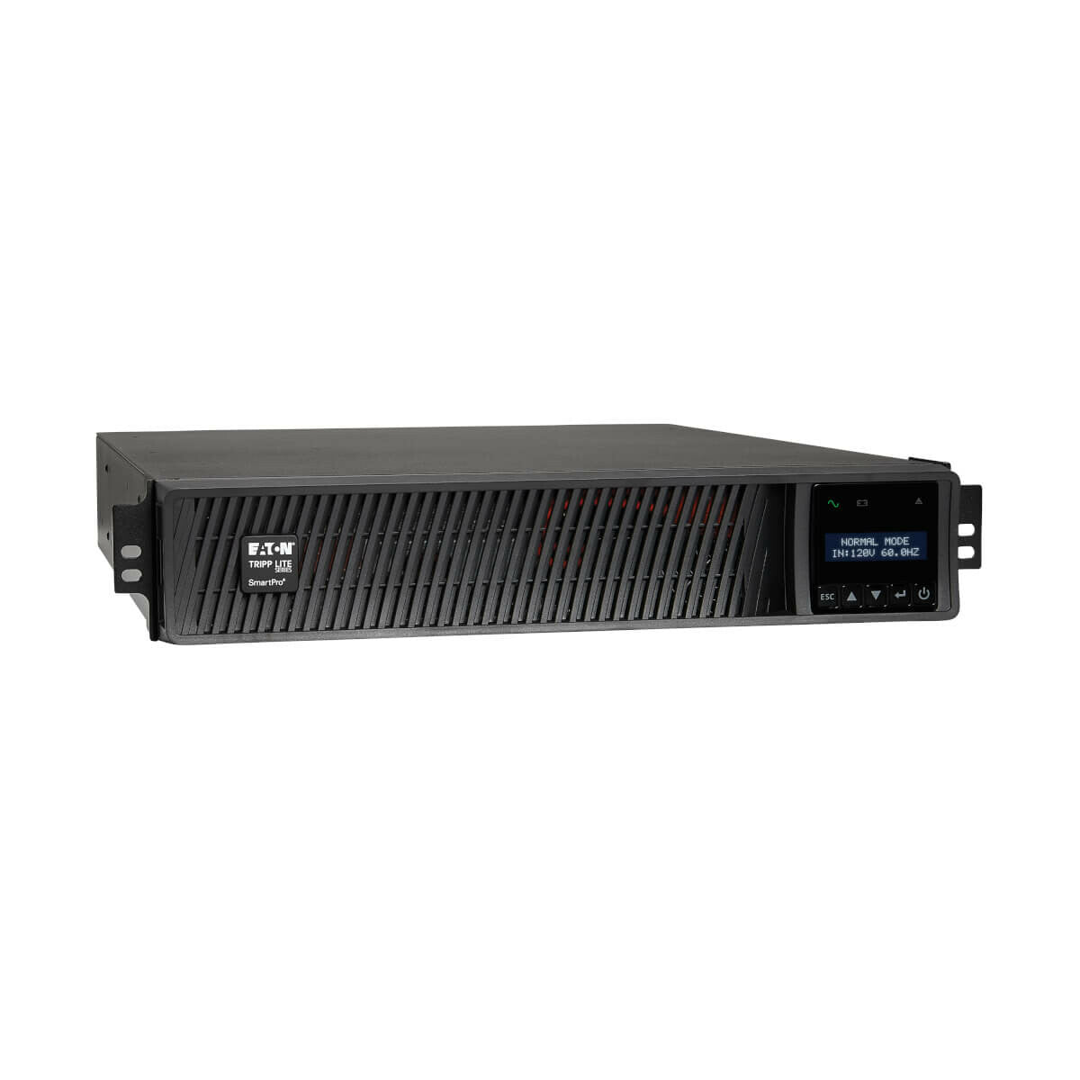 Tripp Lite SMART3000RMXL2U SMARTPRO 3000VA 3000 W 120 V UPS de línea interactiva con onda senoidal - 7 tomas de corriente, autonomía extendida, opción de tarjeta de red, LCD, USB, DB9, montaje en rack/torre de 2U.