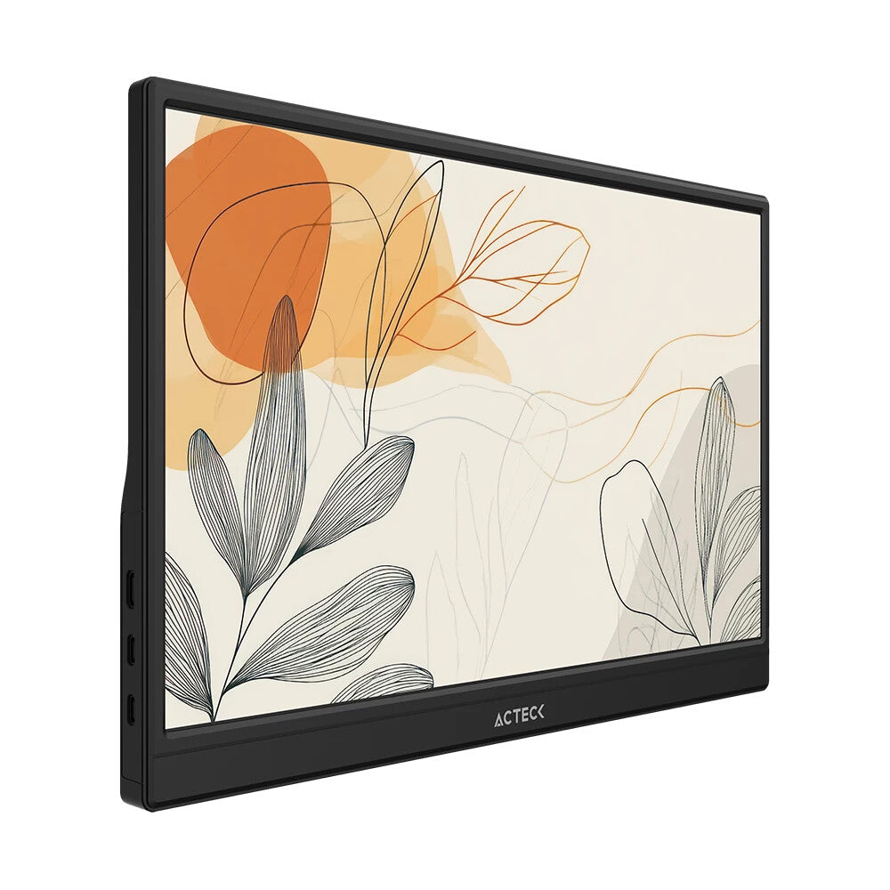 Acteck SlimBoard SB15T Monitor portátil Negro 39.6 cm (15.6") LED 1920 x 1080 Pixeles