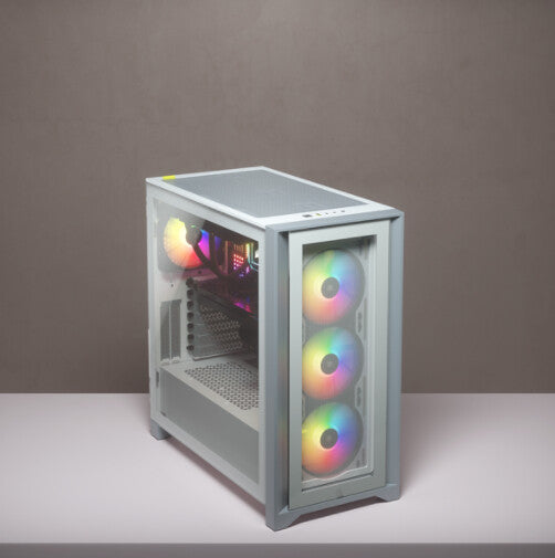 Corsair iCUE 4000X RGB Midi Tower Blanco