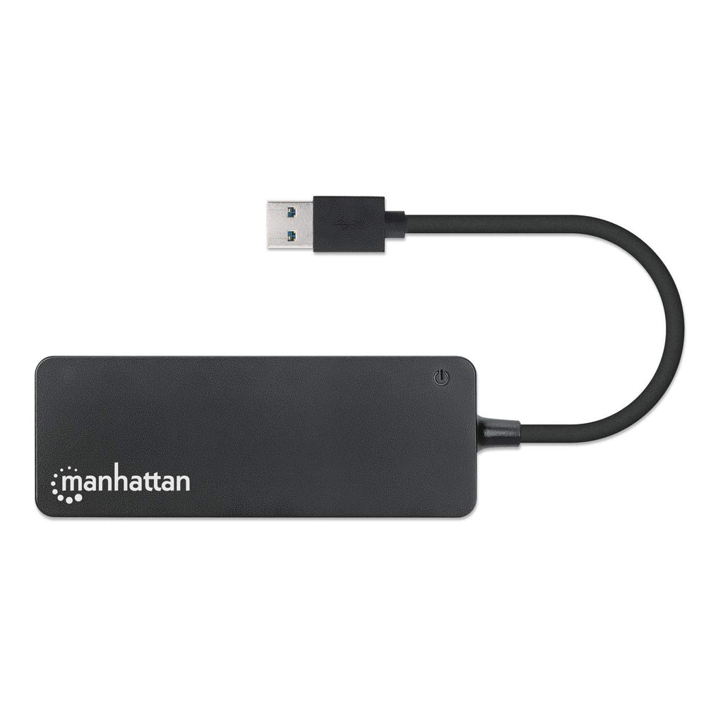 Manhattan Hub USB 3.2 Gen 1 de 4 puertos USB-A