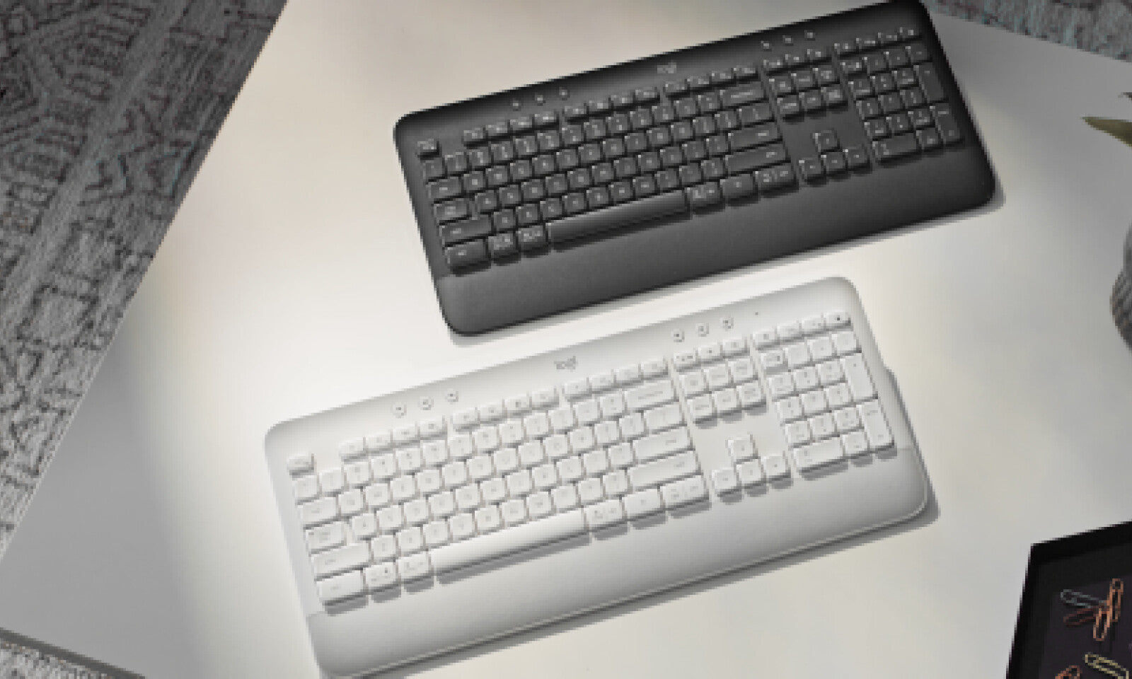 Logitech 920-010910 teclado Oficina Bluetooth QWERTY Español Grafito