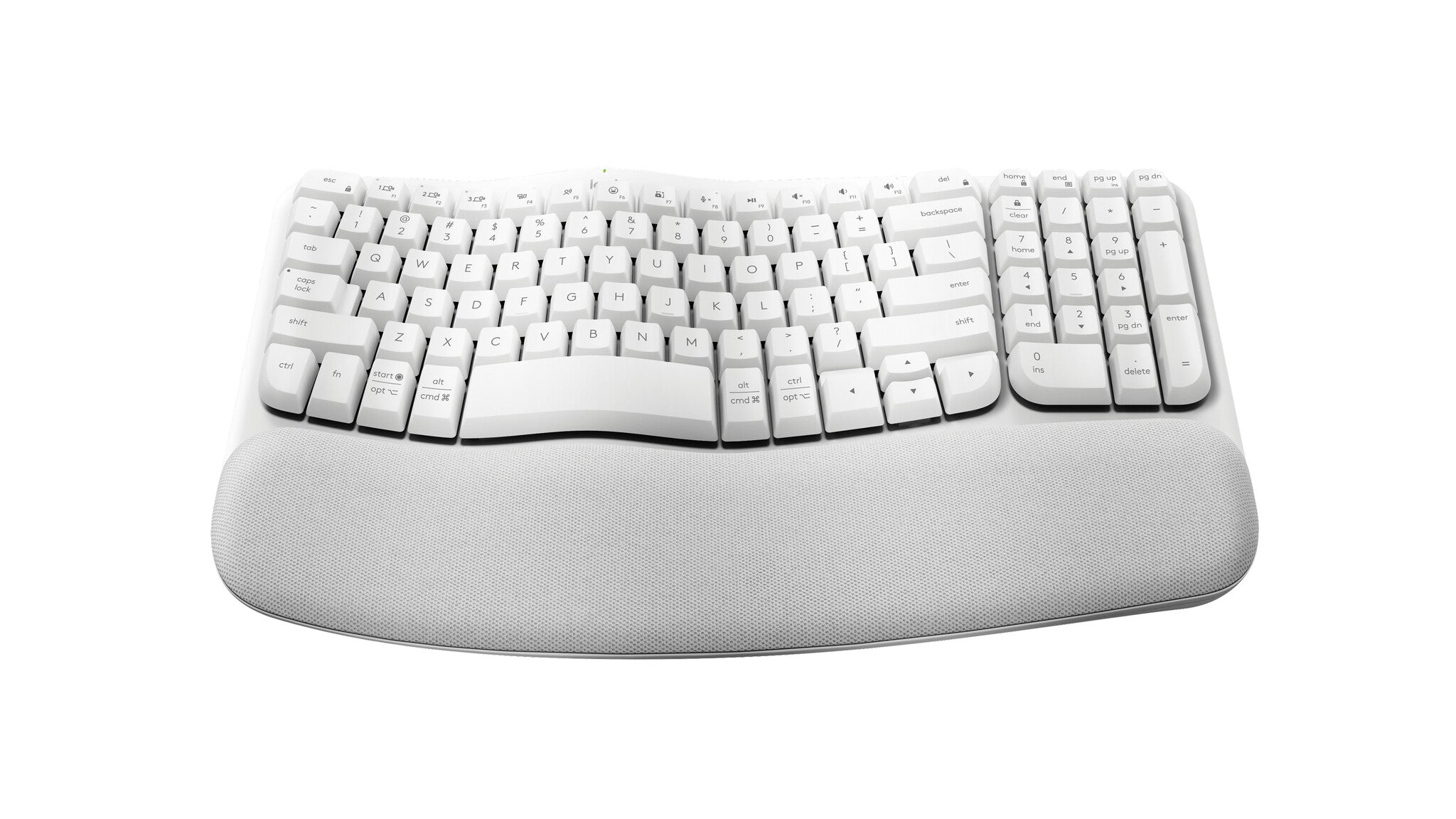 Logitech 920-012279 teclado Oficina RF inalámbrico + bluetooth QWERTY Español Blanco