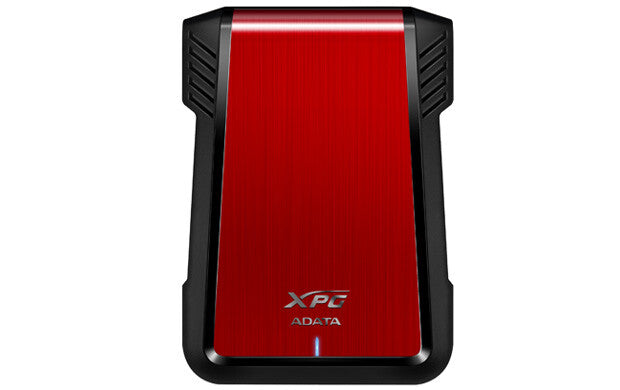 ADATA EX500 Cubierta de disco duro/SSD Negro, Rojo 2.5"