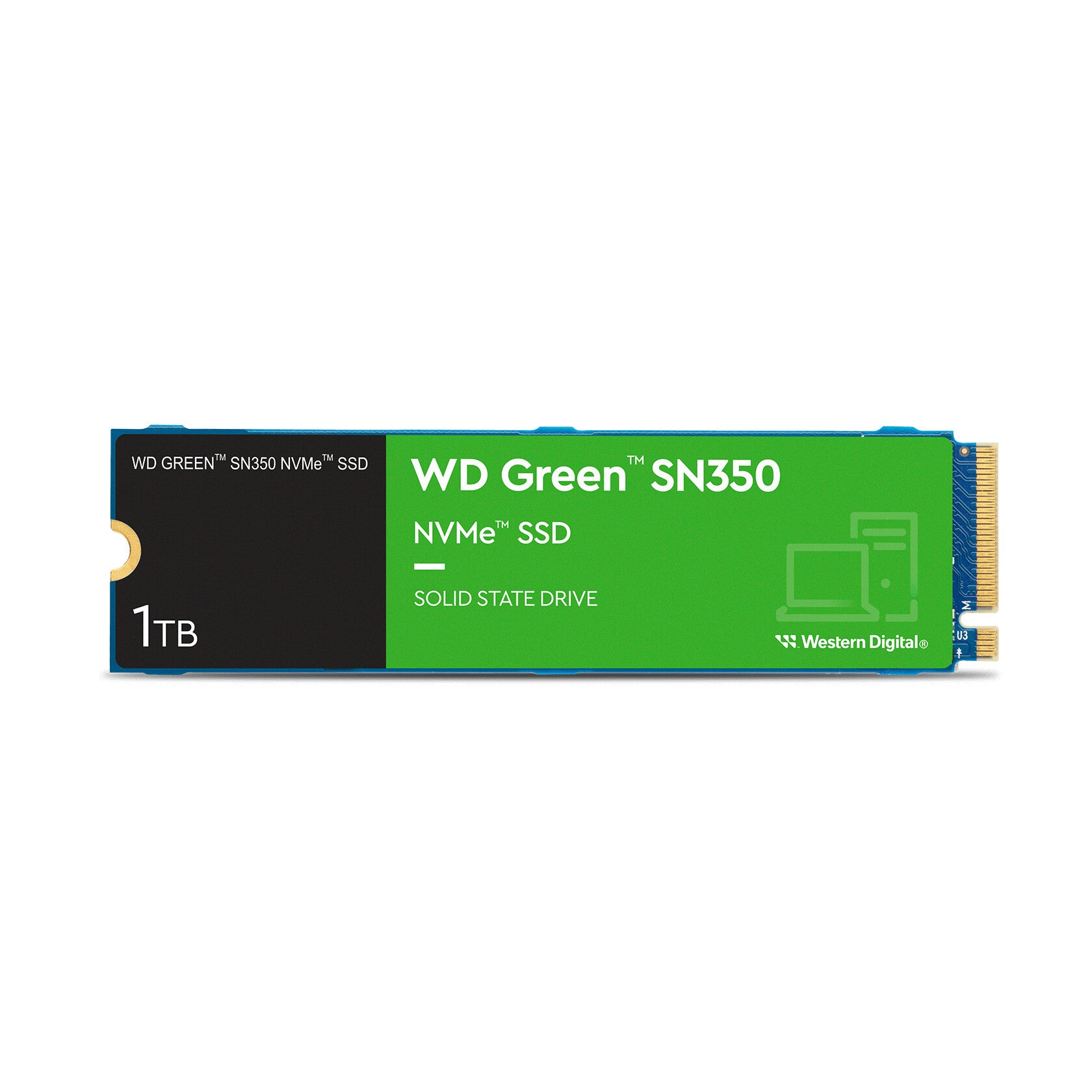 Western Digital Green WDS100T2G0C unidad interna de estado sólido 1 TB M.2 PCI Express 3.0 NVMe