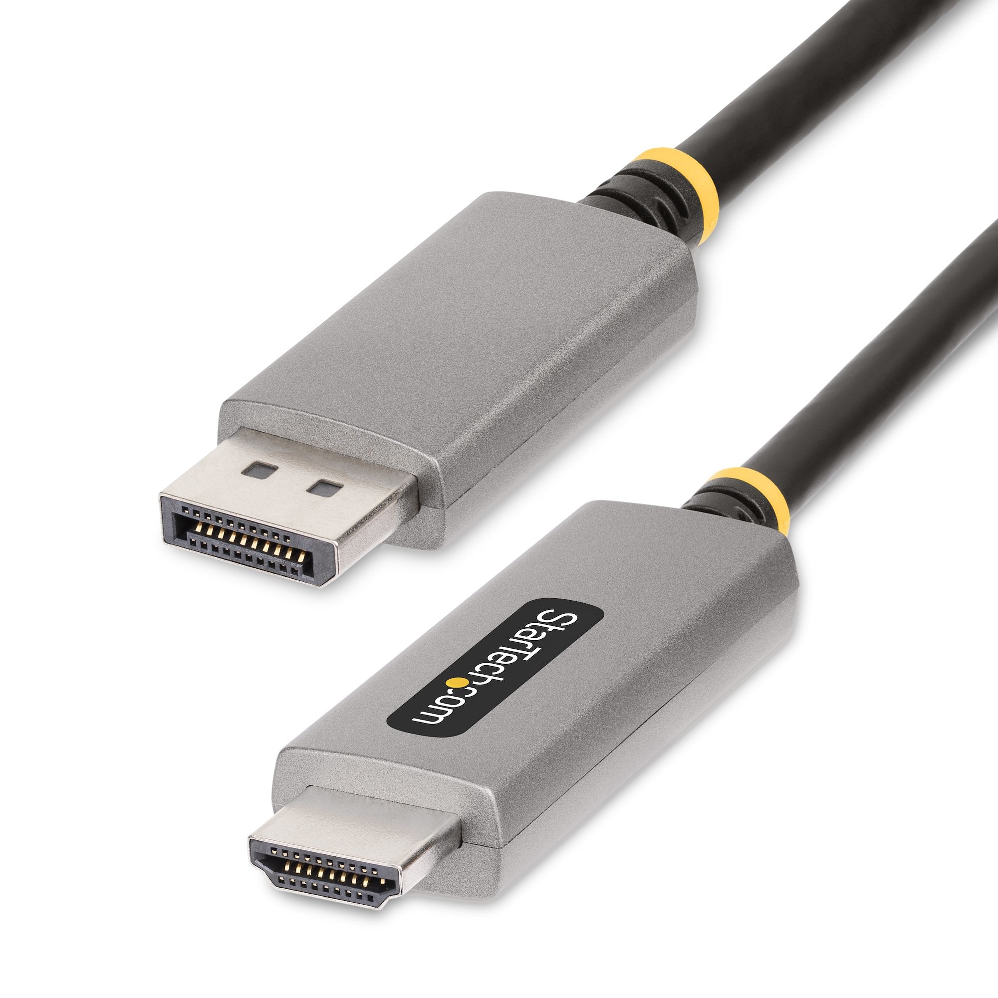 CABLE ADAPTADOR DE 2M DISPLAYPORT A HDMI - 8K 60HZ - 4K 144HZ - HDR10 - CONVERTIDOR DE VIDEO ACTIVO DP 1.4 A HDMI 2.1 - CONVERTIDOR DISPLAYPORT A MONITOR HDMI STARTECH