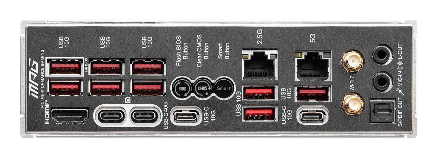 MSI MPG X870E CARBON WIFI placa base AMD X870E Enchufe AM5 ATX