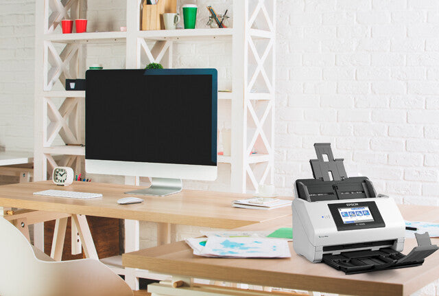 Epson WorkForce DS-790WN Escáner alimentado con hojas 600 x 600 DPI A4 Negro, Blanco