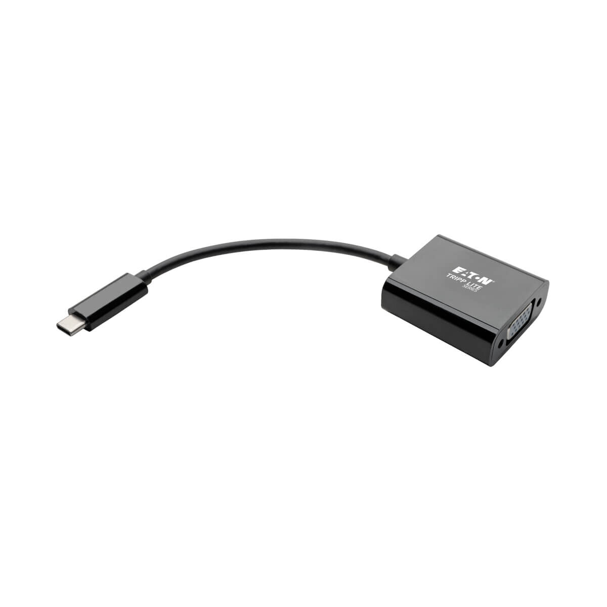 Tripp Lite U444-06N-VB-AM Adaptador USB-C a VGA con Modo Alterno - DP 1.2, Negro