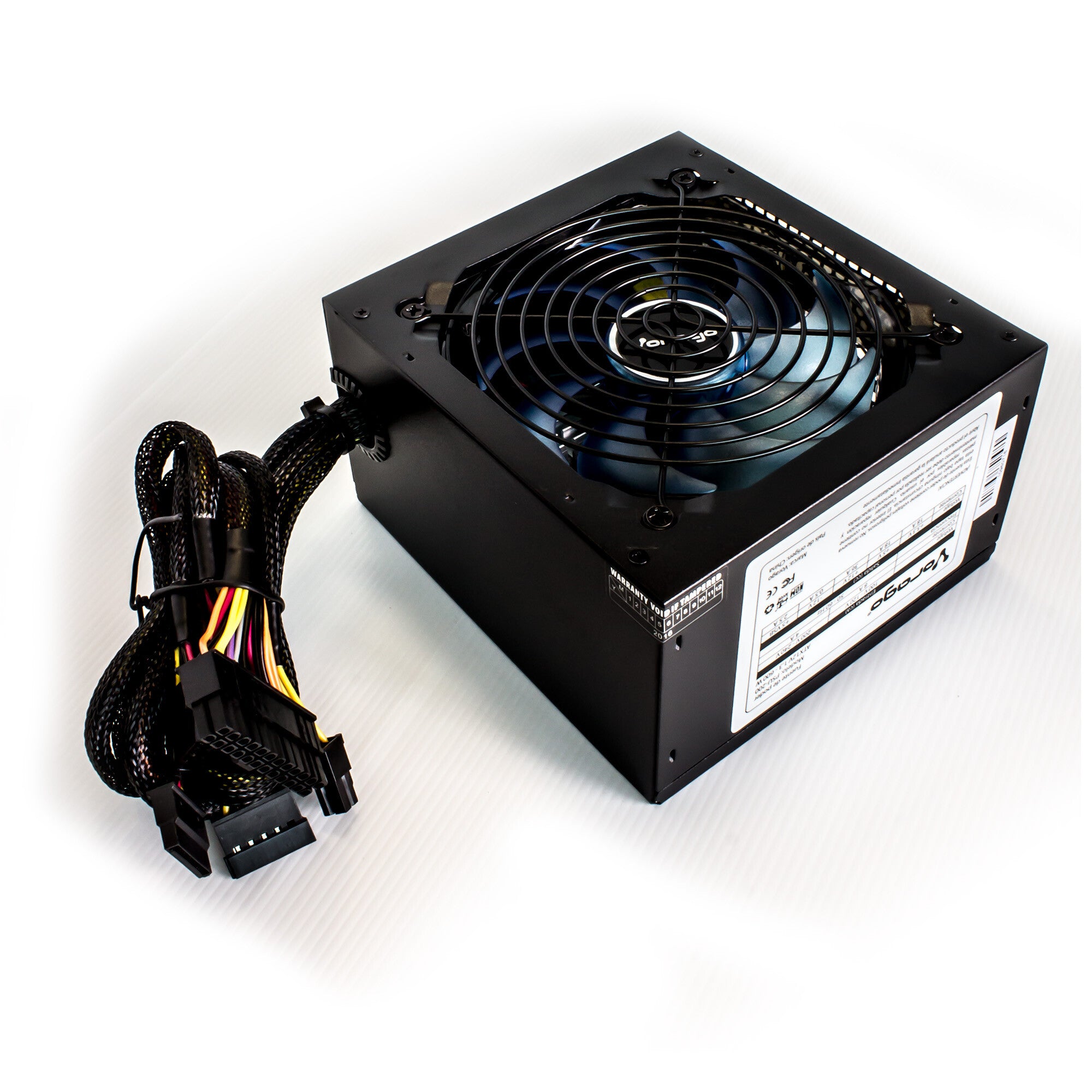 Vorago PSU-200 unidad de fuente de alimentación 600 W 20+4 pin ATX ATX Negro