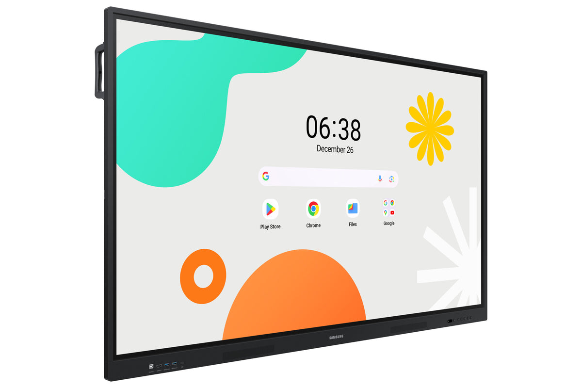 Samsung WA75F pizarrón interactivo 190.5 cm (75") 3840 x 2160 Pixeles Pantalla táctil Negro