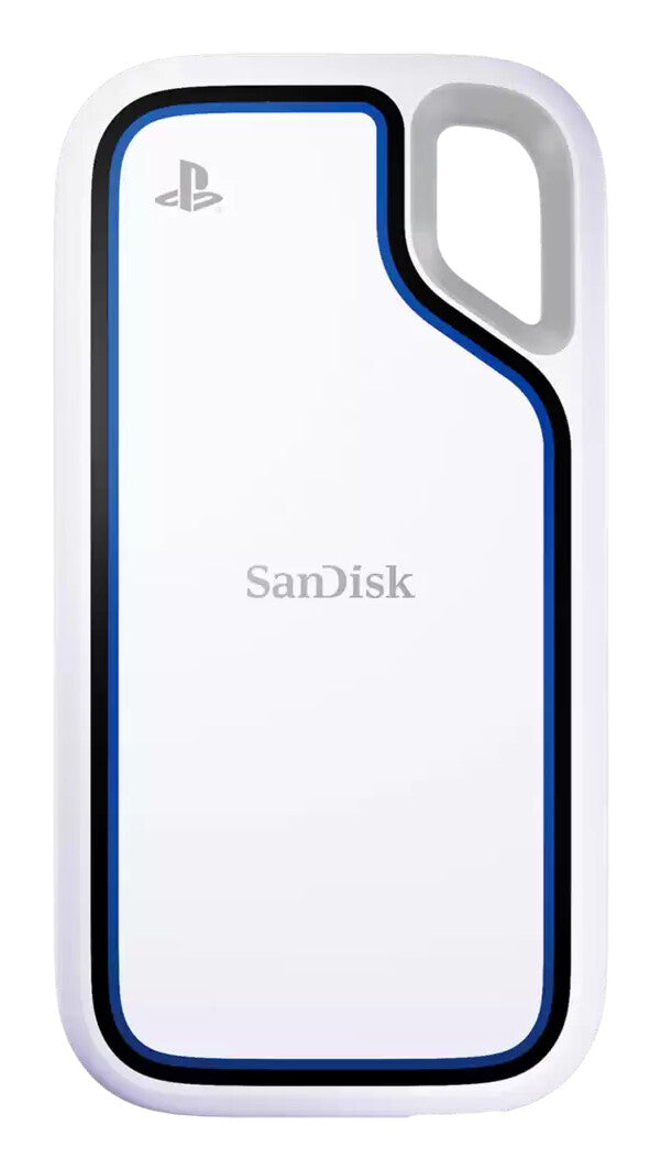 SanDisk SDSSDE62P-2T00-G25 unidad externa de estado sólido 2 TB USB Tipo C 3.2 Gen 2 (3.1 Gen 2) Blanco