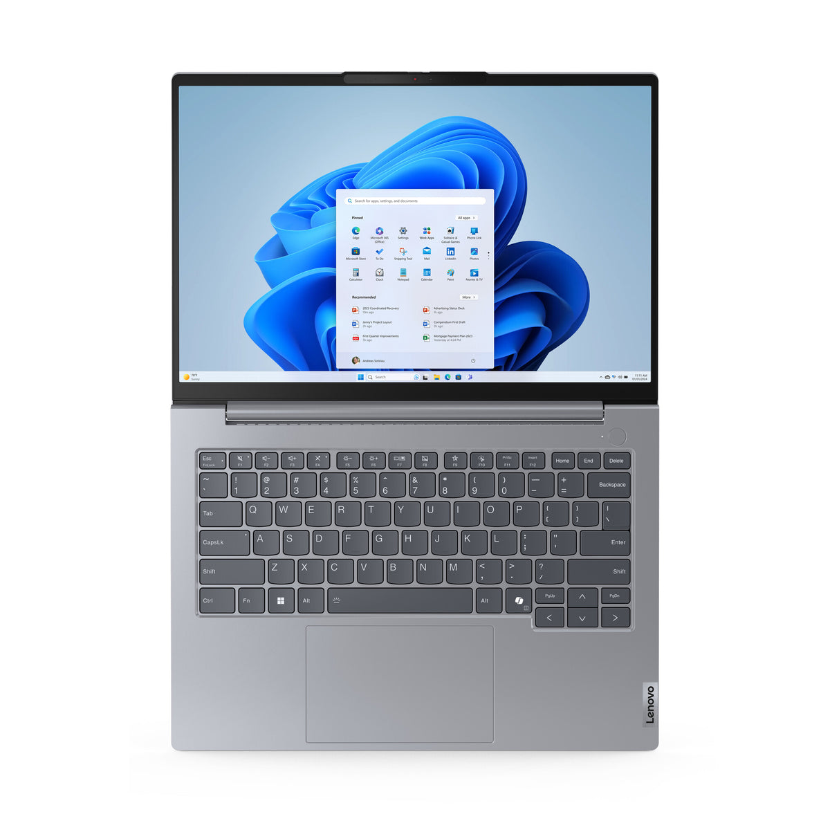 Lenovo ThinkBook 14 G7 ARP AMD Ryzen™ 5 7535HS Computadora portátil 35.6 cm (14") WUXGA 32 GB DDR5-SDRAM 1 TB SSD Wi-Fi 6 (802.11ax) Windows 11 Pro Gris Español