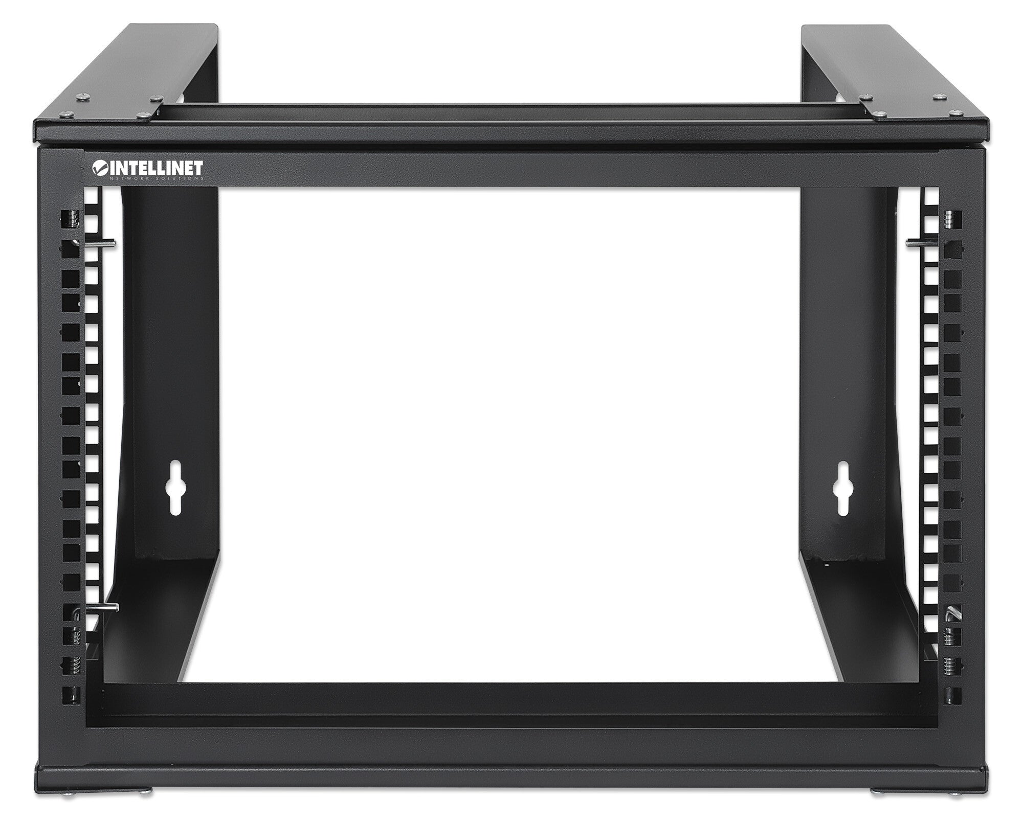 Intellinet Rack abierto de 19" para montaje en pared, 2 postes, 6U