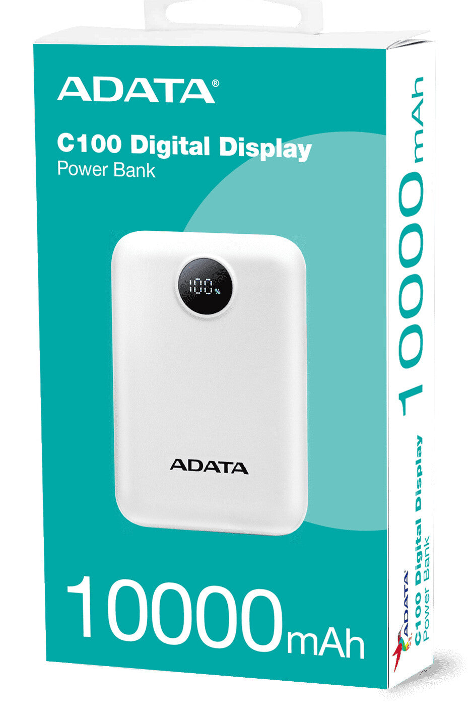 ADATA C100 Polímero de litio 10000 mAh Blanco