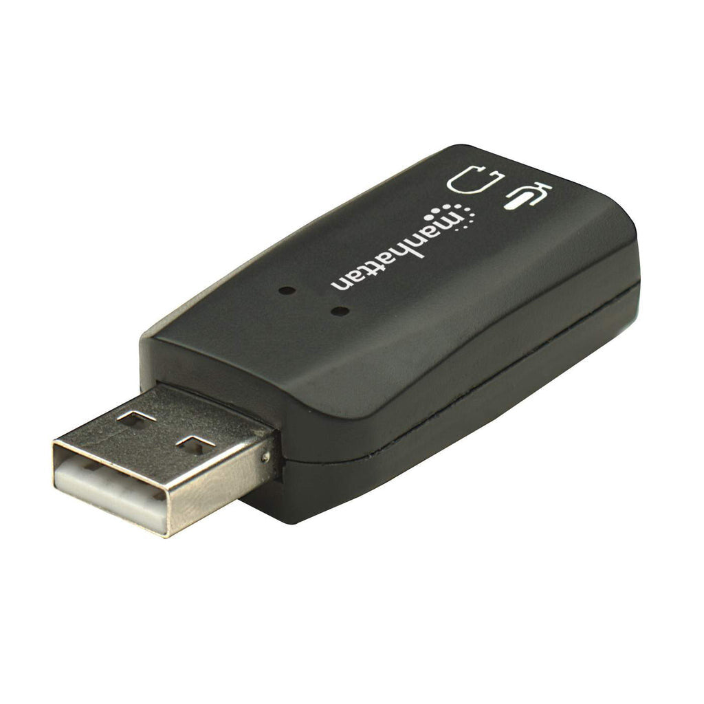 Manhattan Adaptador de Audio 3-D USB de Alta Velocidad