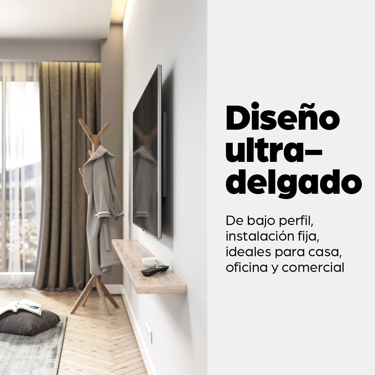 Manhattan Soporte para TV con montaje en pared
