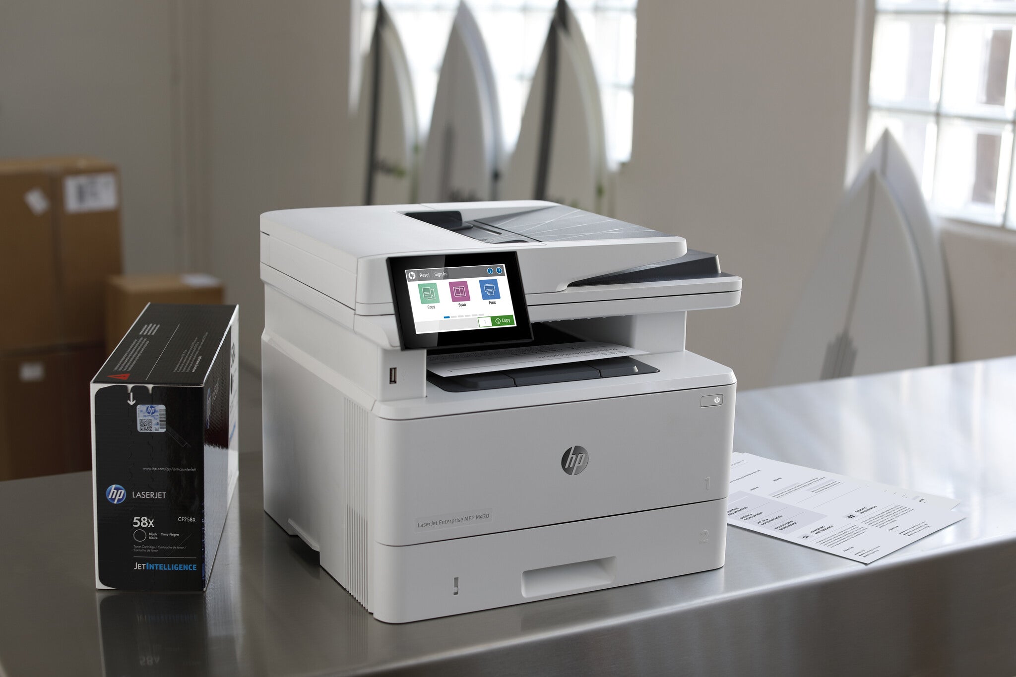 HP Cartucho original de tóner negro de alto rendimiento 58X LaserJet