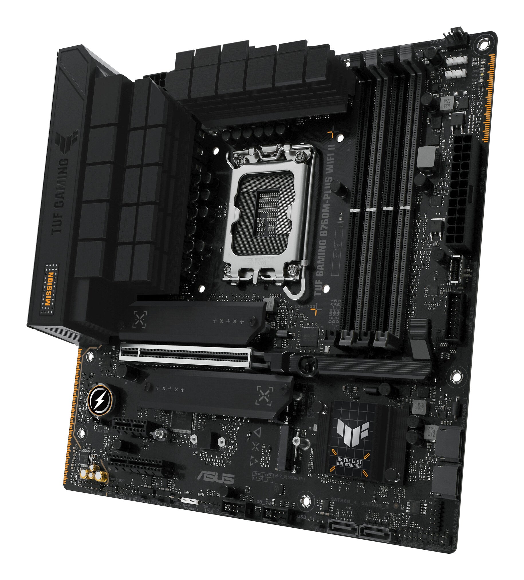 ASUS TUF GAMING B760M-PLUS WIFI II Intel B760 LGA 1700 Micro ATX