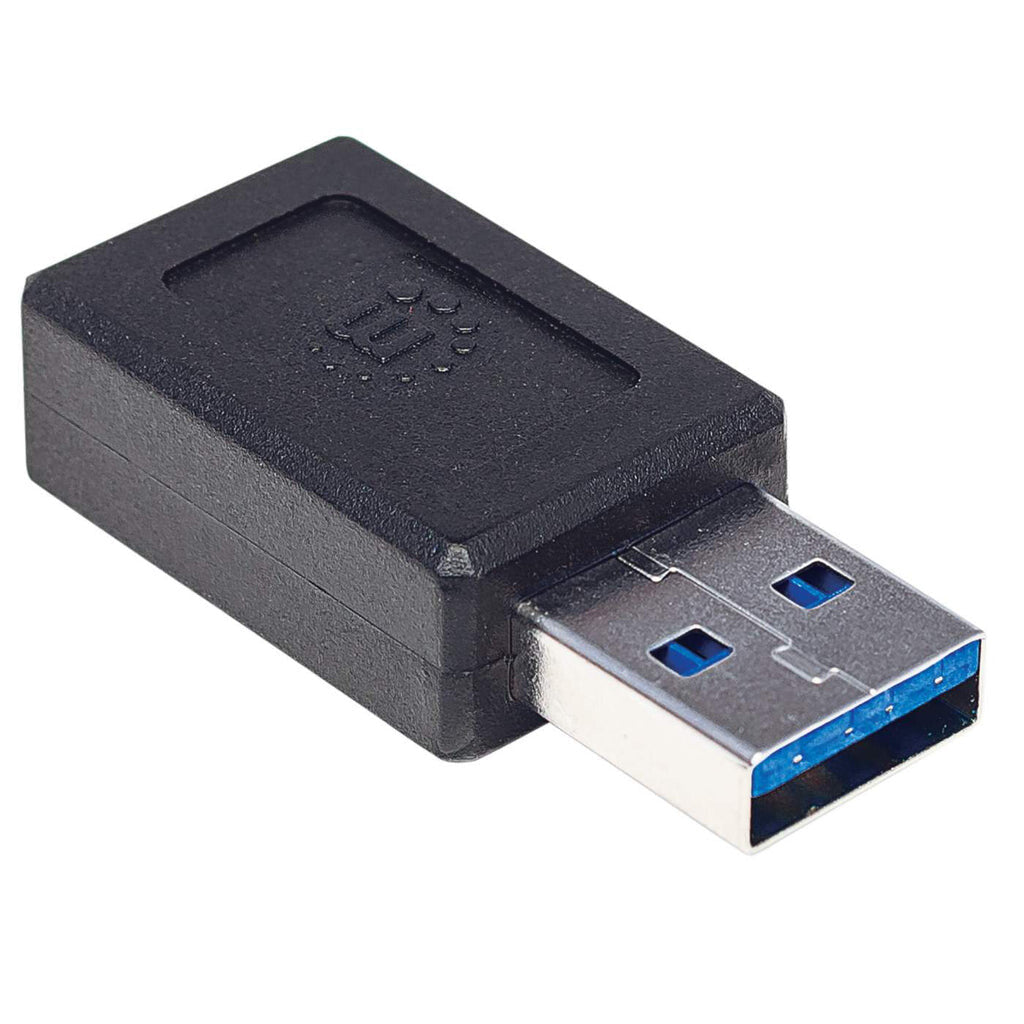 Manhattan Adaptador de USB-A a USB-C con Súper Velocidad