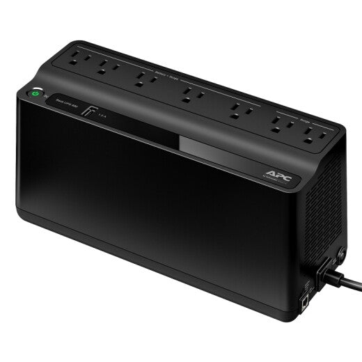 APC BE600M1-LM sistema de alimentación ininterrumpida (UPS) 0.6 kVA 330 W 7 salidas AC