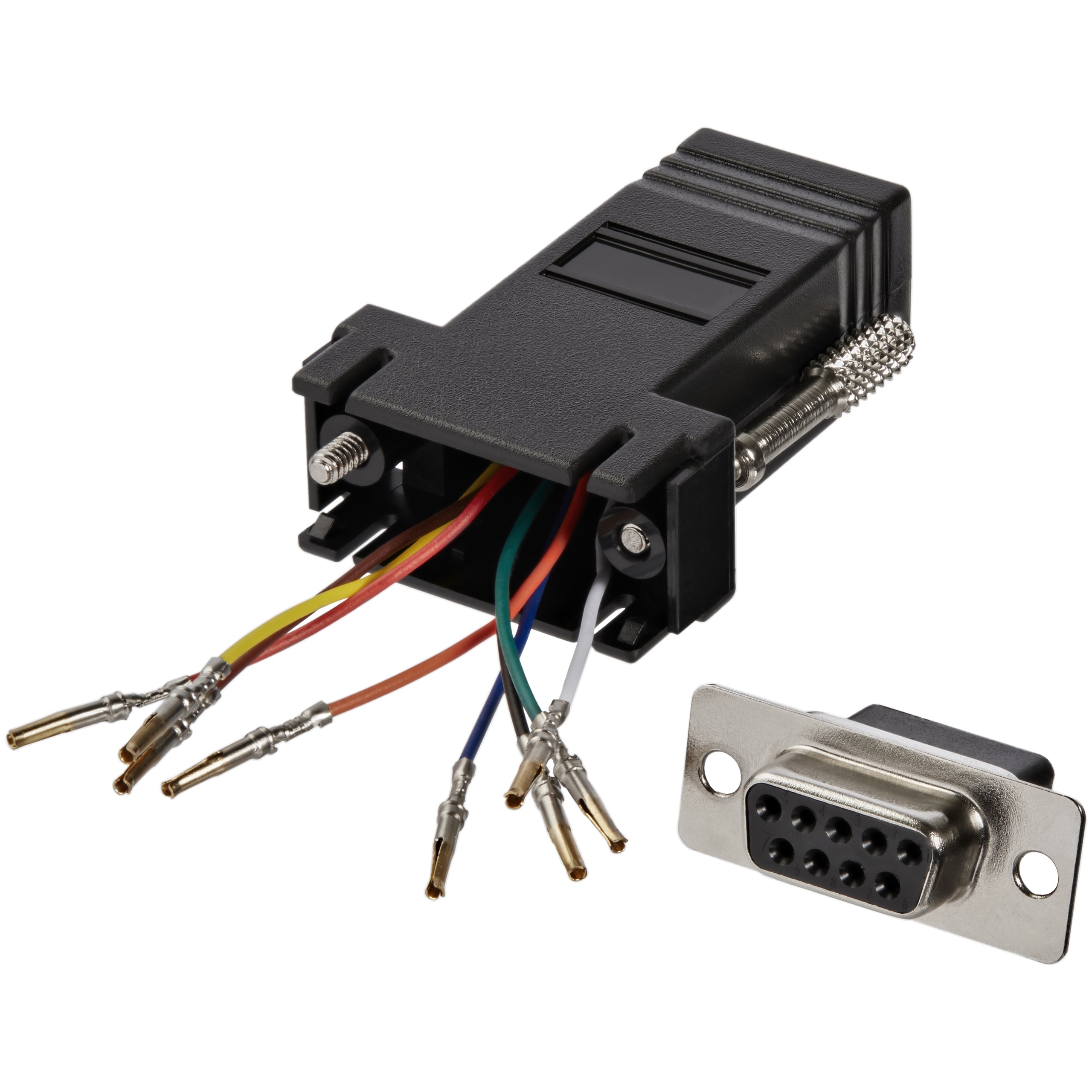 ADAPTADOR MODULAR SERIAL DB9 A RJ45 HEMBRA A HEMBRA - STARTECH.COM MOD. GC98FF