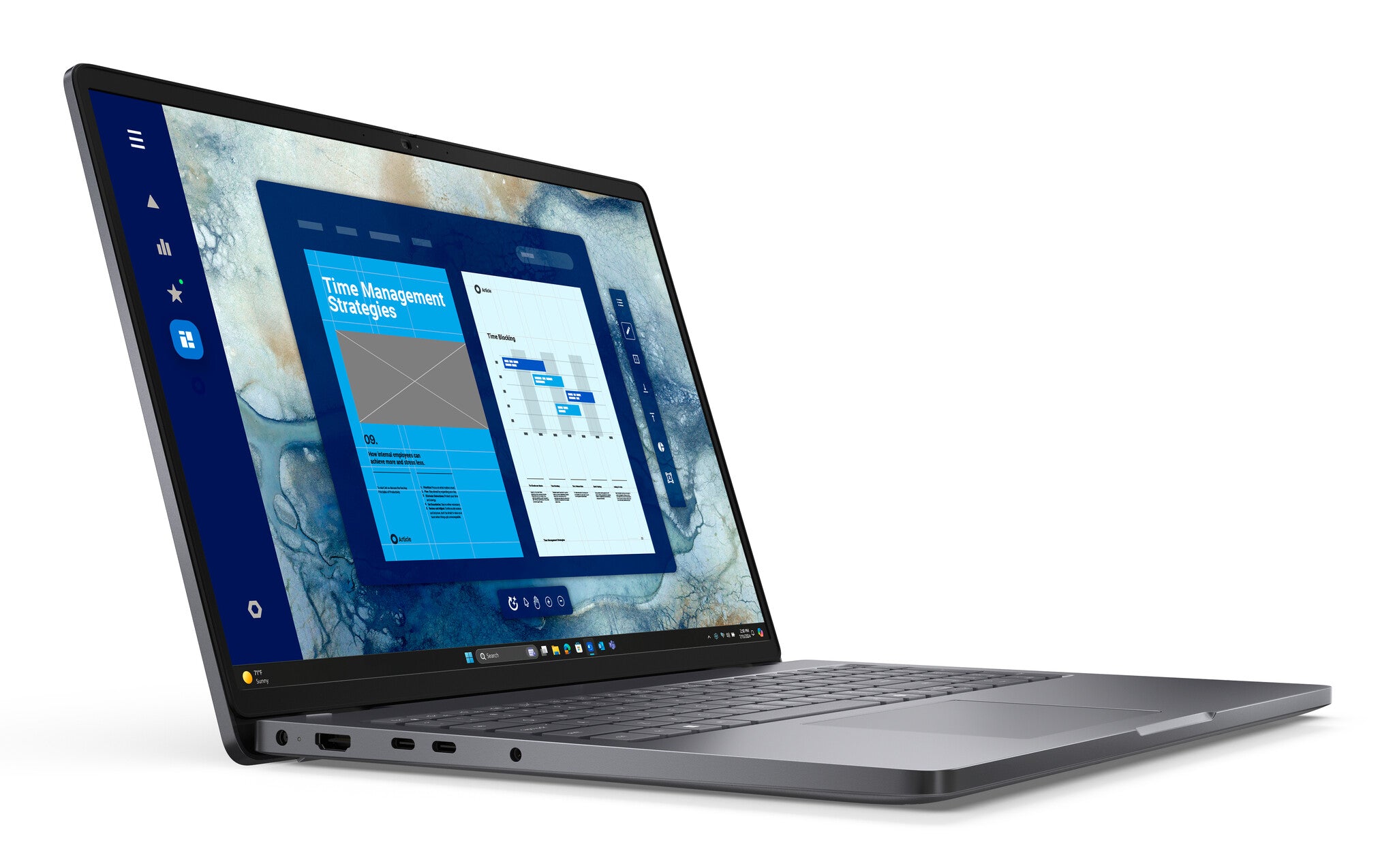 DELL Pro 16 PC16250 Intel Core 7 150U Computadora portátil 40.6 cm (16") Full HD+ 16 GB DDR5-SDRAM 512 GB SSD Wi-Fi 6E (802.11ax) Windows 11 Pro Español Negro