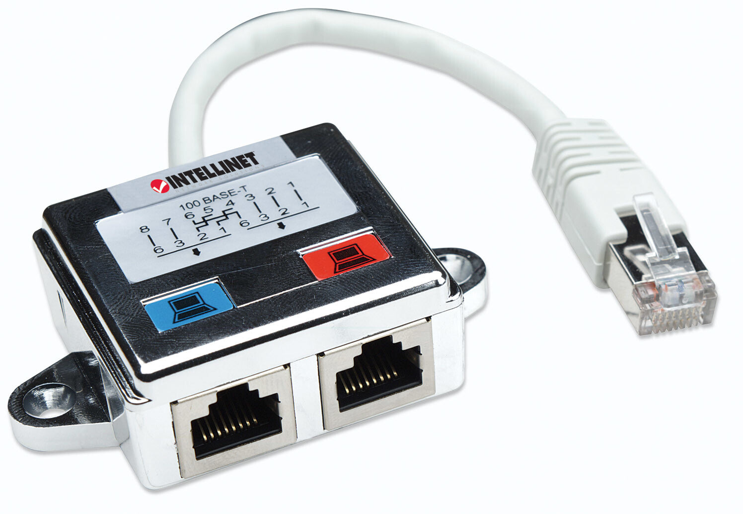 Intellinet DISTRIBUIDOR RJ45 MODULAR CAT5E *COMPRAR EN PARES