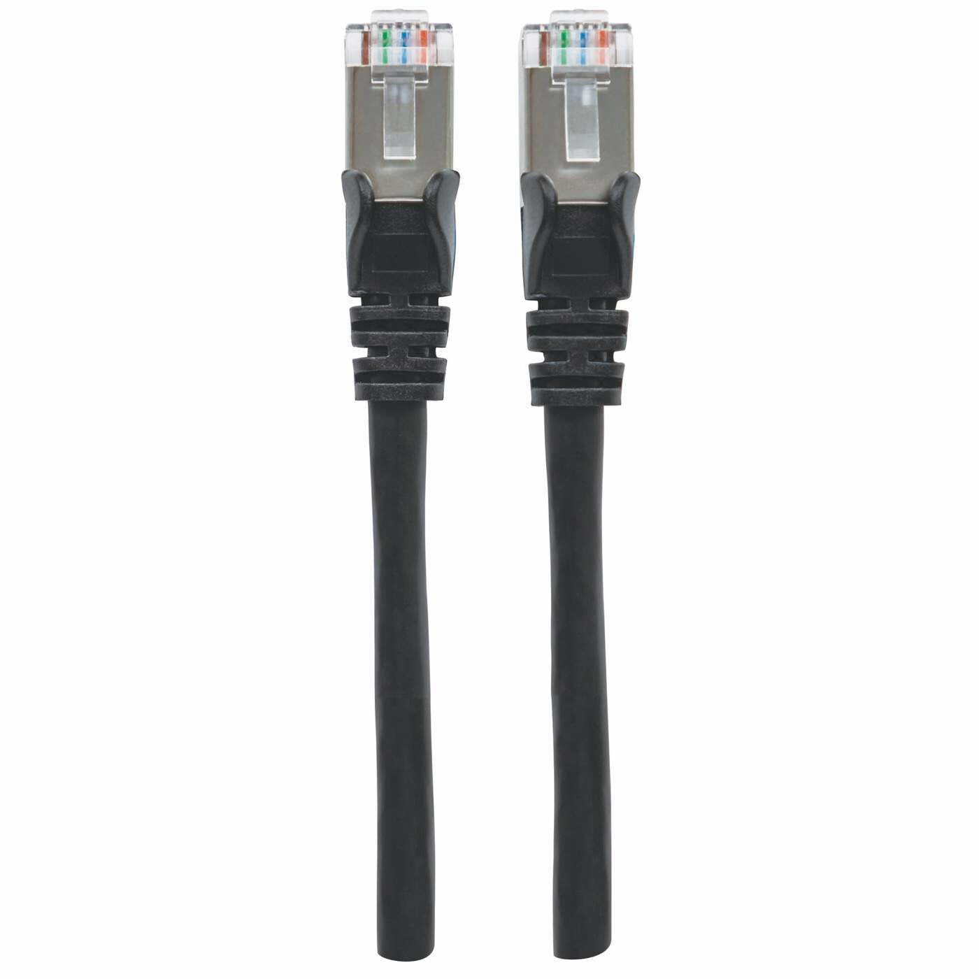 Intellinet Cable de Red Cat6a S/FTP, 7.6 m, Negro
