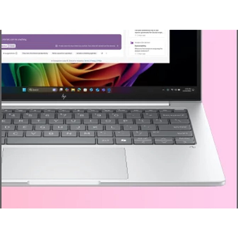 HP EliteBook 8 G1i 14 inch Notebook Next Gen AI PC Copilot+ PC Intel Core Ultra 5 228V Computadora portátil 35.6 cm (14") WUXGA 32 GB LPDDR5x-SDRAM 512 GB SSD Wi-Fi 7 (802.11be) Windows 11 Pro Plata