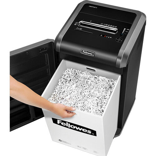 Fellowes Powershred 325Ci trituradora de papel Trituración cruzada 60 Db 22.9 cm Negro, Gris